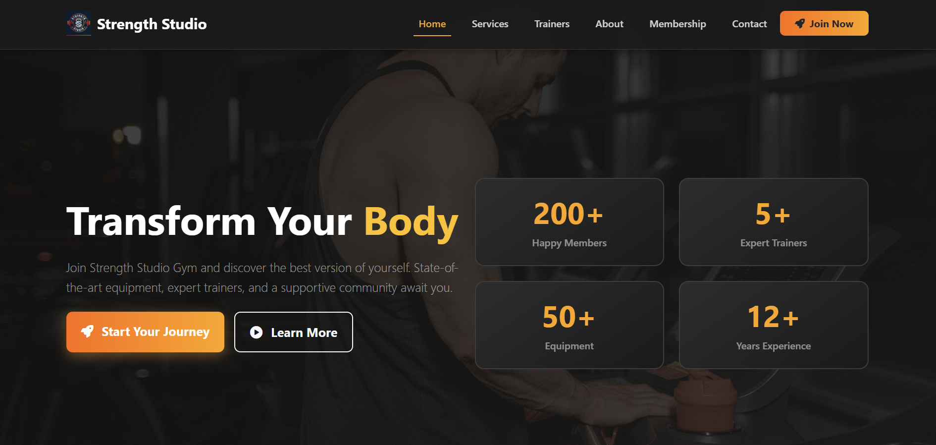 Strength Studio Website